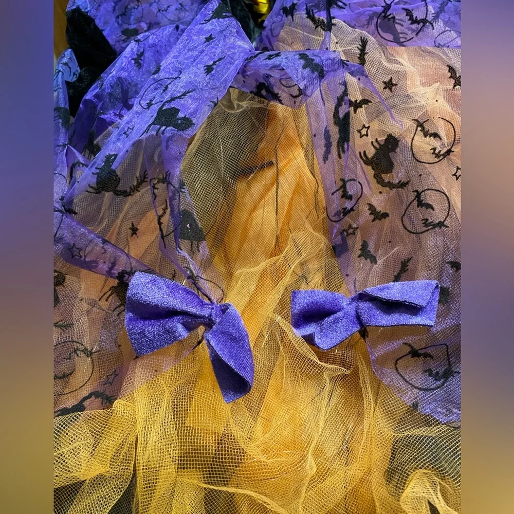 Witch Halloween costume. Lights up. Youth medium.